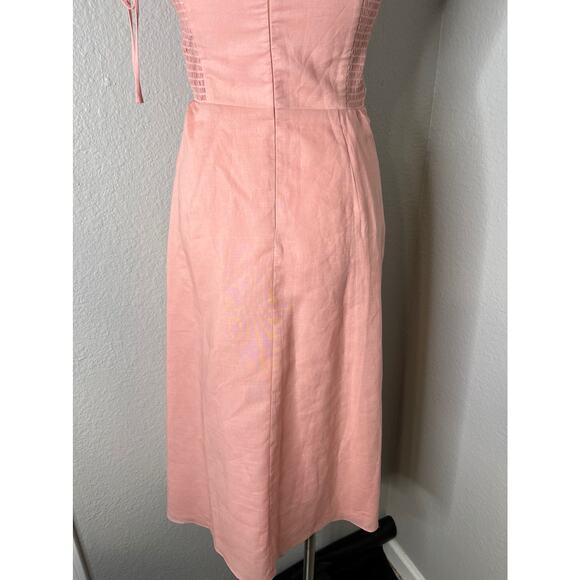 Amanda Uprichard X REVOLVE Cava Midi Dress in Blush S - Picture 10 of 11